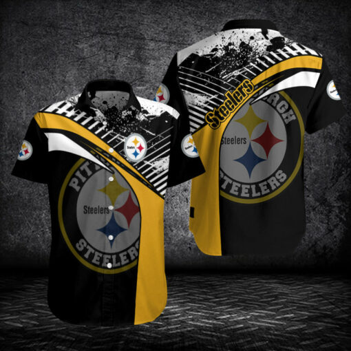 Pittsburgh Steelers Button Shirts BG549