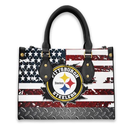 Pittsburgh Steelers Leather Hand Bag BBLTHB442