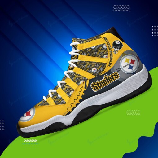 Pittsburgh Steelers Personalized AJD11 Sneakers BG175