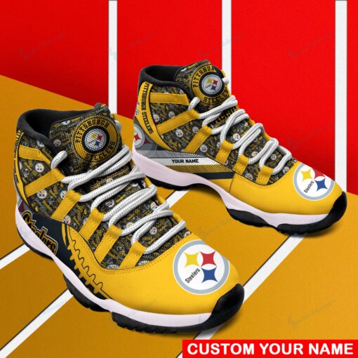 Pittsburgh Steelers Personalized AJD11 Sneakers BG175