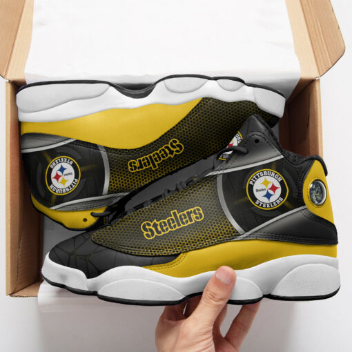 Pittsburgh Steelers Personalized AJD13 Sneakers BG47