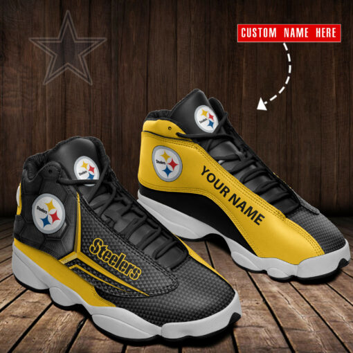 Pittsburgh Steelers Personalized AJD13 Sneakers BG98