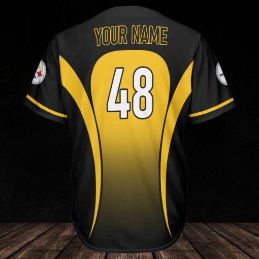 Pittsburgh Steelers Personalized Baseball Jersey 307