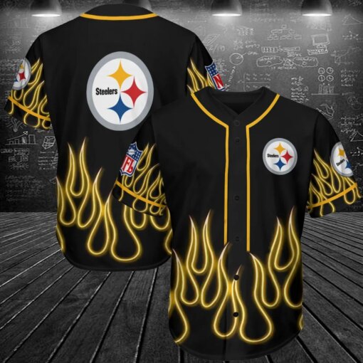 Pittsburgh Steelers Personalized Baseball Jersey Shirt 140