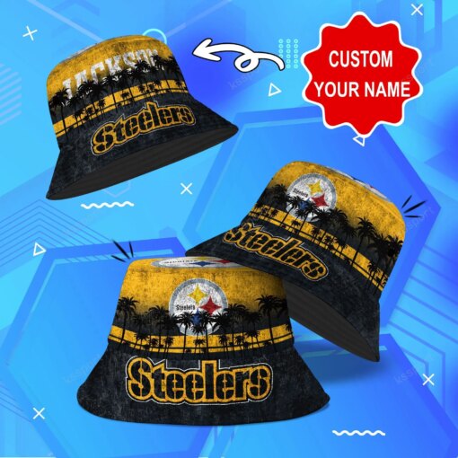 Pittsburgh Steelers Personalized Bucket Hat BG24