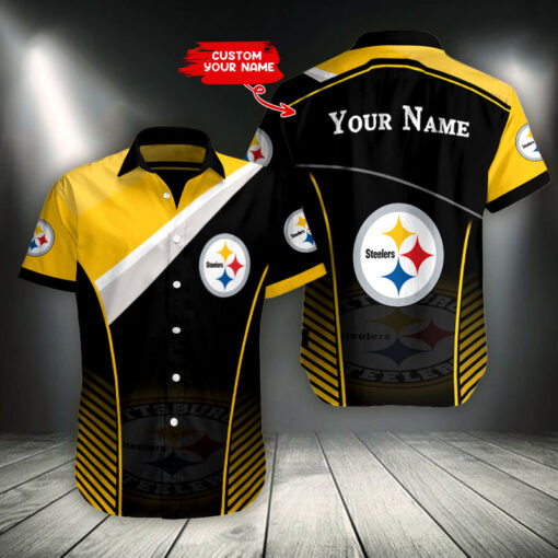 Pittsburgh Steelers Personalized Button Shirt BB1033