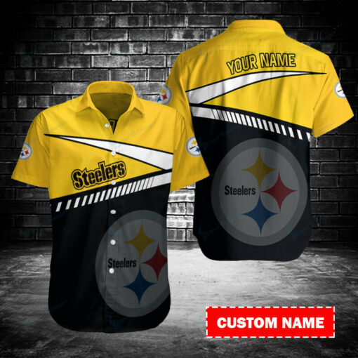 Pittsburgh Steelers Personalized Button Shirt BB176