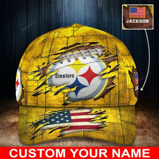 Pittsburgh Steelers Personalized Classic Cap BG212