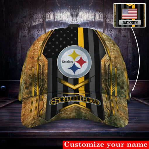 Pittsburgh Steelers Personalized Classic Cap BG539