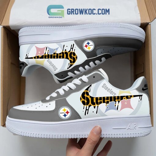 Pittsburgh Steelers Personalized Colorful AF1-1 Shoes AF1CS010