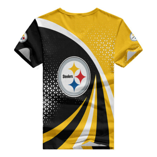 Pittsburgh Steelers Personalized Summer V-neck Women T-shirt BG312