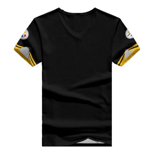 Pittsburgh Steelers Personalized Summer V-neck Women T-shirt BG338