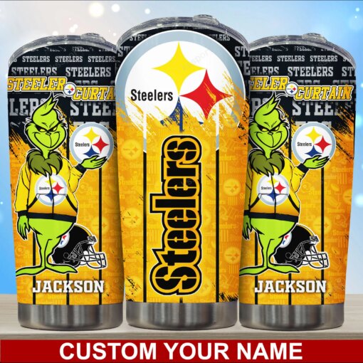 Pittsburgh Steelers Personalized Tumbler BG114