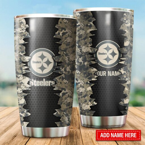 Pittsburgh Steelers Personalized Tumbler BG187