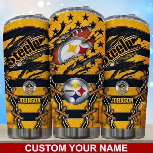 Pittsburgh Steelers Personalized Tumbler BG25