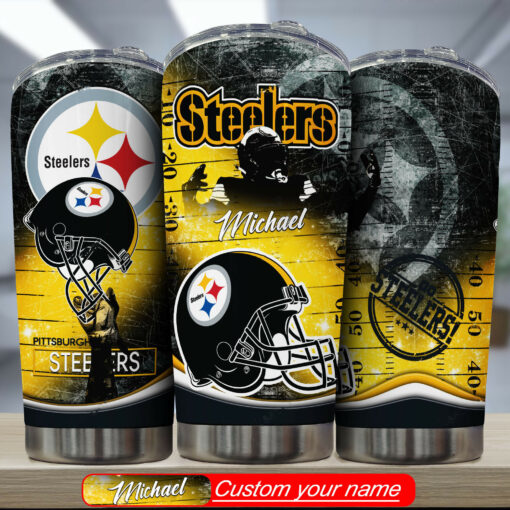 Pittsburgh Steelers Personalized Tumbler BG335