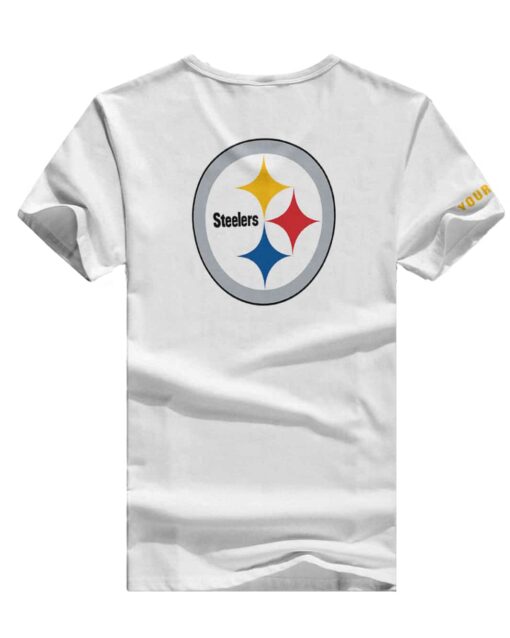 Pittsburgh Steelers Personalized V-neck Women T-shirt BG895