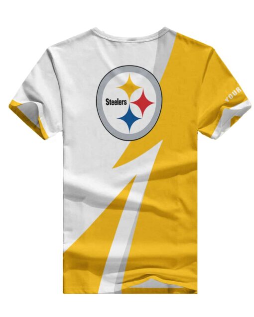 Pittsburgh Steelers Personalized V-neck Women T-shirt BG906