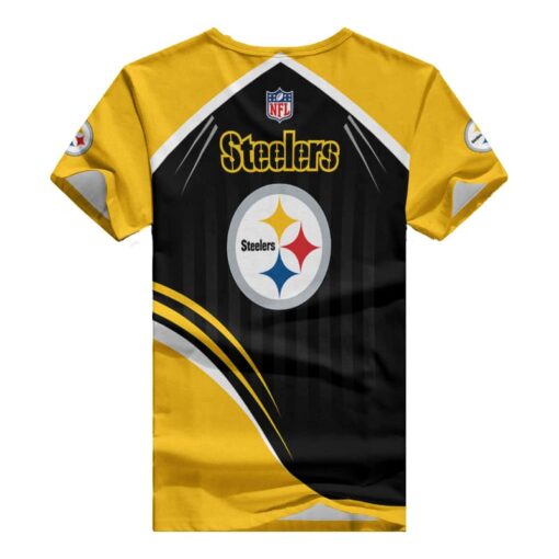 Pittsburgh Steelers Personalized V-neck Women T-shirt BG908