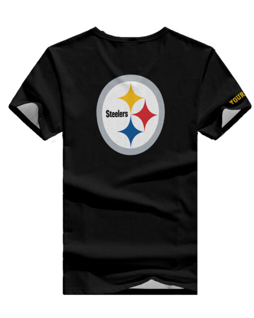 Pittsburgh Steelers Personalized V-neck Women T-shirt BG988