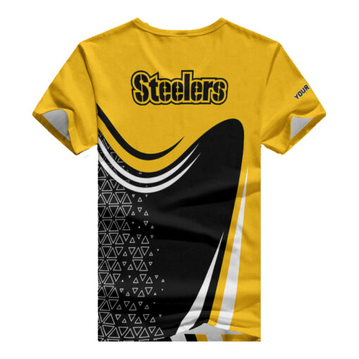 Pittsburgh Steelers Personalized V-neck Women T-shirt BG998