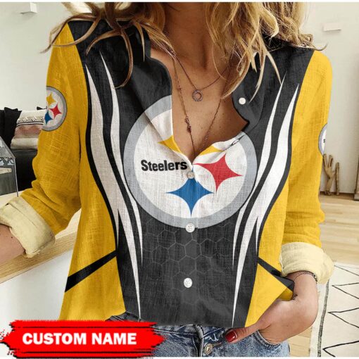 Pittsburgh Steelers Personalized Woman Shirt BG226