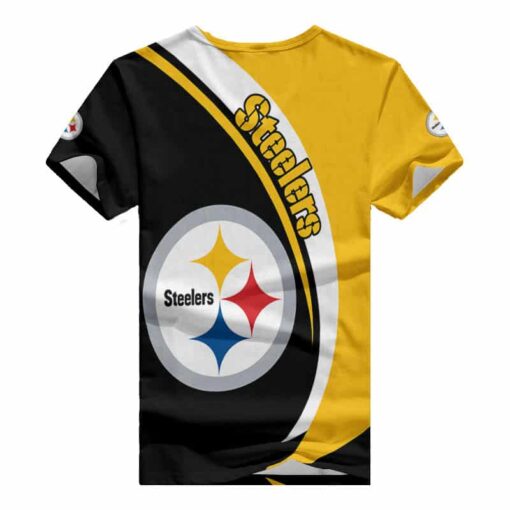 Pittsburgh Steelers V-neck Women T-shirt BG666