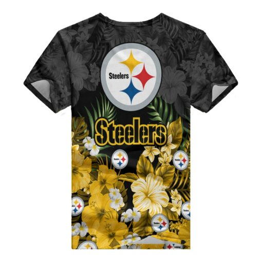 Pittsburgh Steelers V-neck Women T-shirt BG790