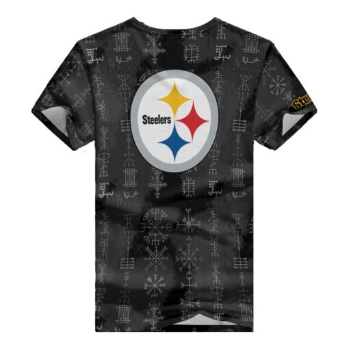 Pittsburgh Steelers V-neck Women T-shirt BG826