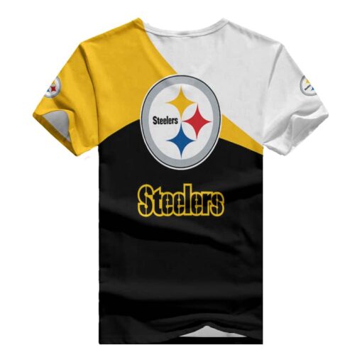 Pittsburgh Steelers V-neck Women T-shirt BG858