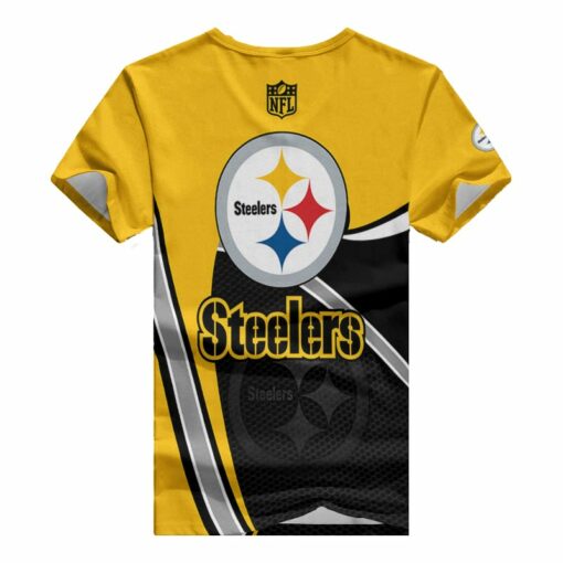 Pittsburgh Steelers V-neck Women T-shirt BG867