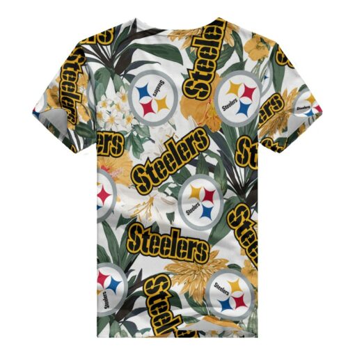 Pittsburgh Steelers V-neck Women T-shirt BG914