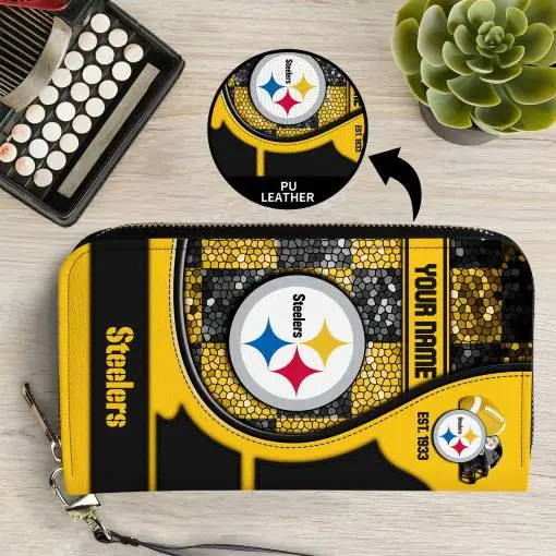 Pittsburgh Steelers Women Wallet AZPURSE091