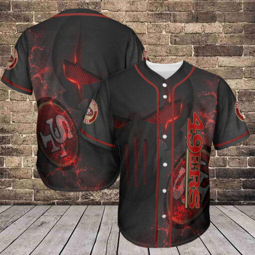 San Francisco 49ers Baseball Jersey AZCBJS131