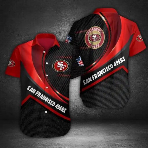 San Francisco 49ers Button Shirt 054