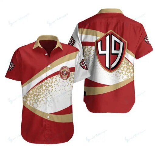 San Francisco 49ers Button Shirt BB090