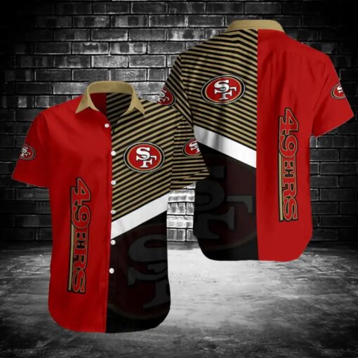 San Francisco 49ers Button Shirt BG729