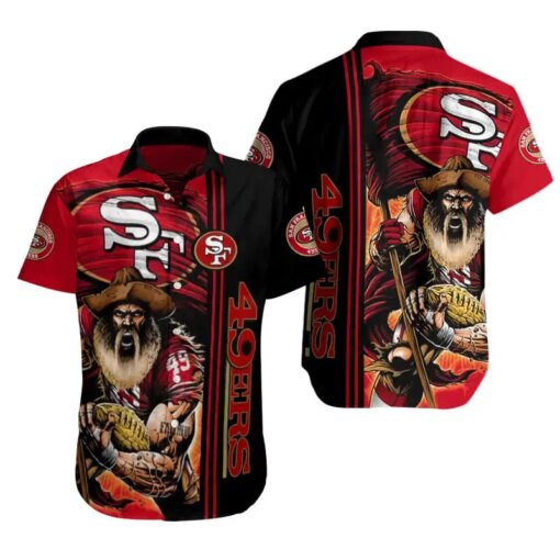 San Francisco 49ers Button Shirt BG790