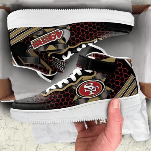 San Francisco 49ers High AF1 Sneakers BG44