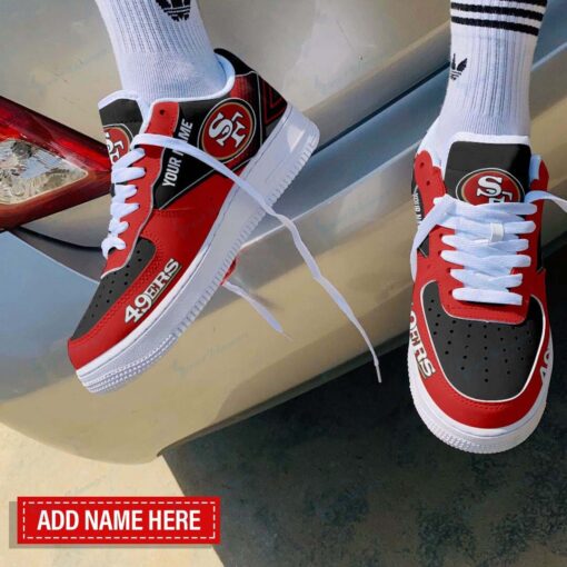 San Francisco 49ers Personalized AF1 Shoes BG101