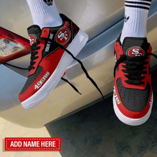 San Francisco 49ers Personalized AF1 Shoes BG101