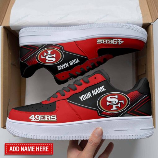 San Francisco 49ers Personalized AF1 Shoes BG101