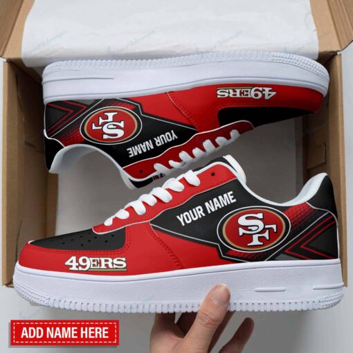 San Francisco 49ers Personalized AF1 Shoes BG101