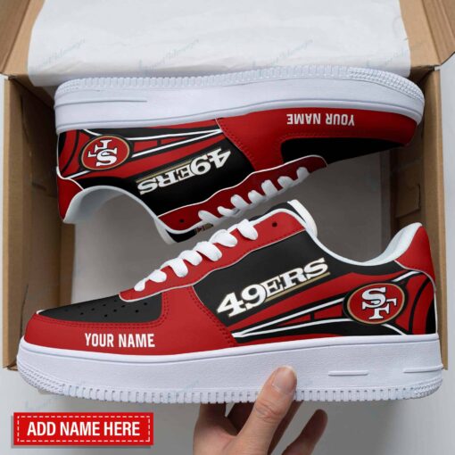 San Francisco 49ers Personalized AF1 Shoes BG108