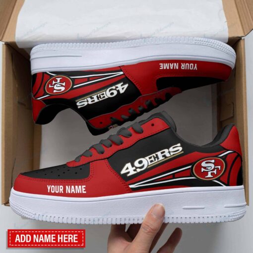 San Francisco 49ers Personalized AF1 Shoes BG108