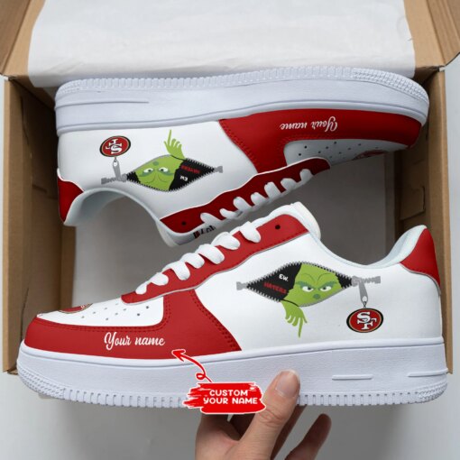 San Francisco 49ers Personalized AF1 Shoes BGAF1S390