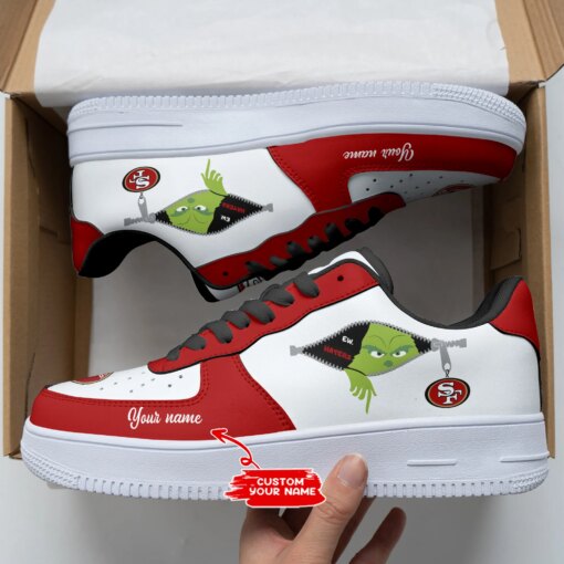 San Francisco 49ers Personalized AF1 Shoes BGAF1S390