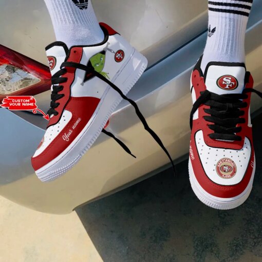 San Francisco 49ers Personalized AF1 Shoes BGAF1S390