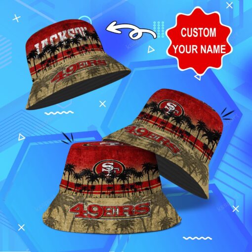 San Francisco 49ers Personalized Bucket Hat BG25