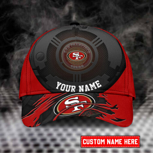 San Francisco 49ers Personalized Classic Cap AZCCAP020